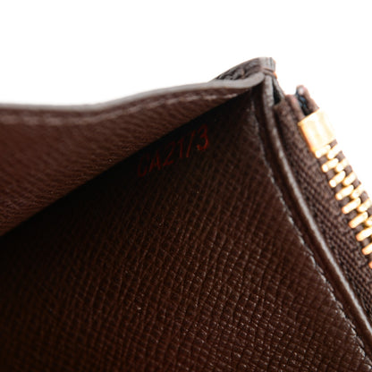 Louis Vuitton Damier Ebene Emilie Wallet 7 of 7