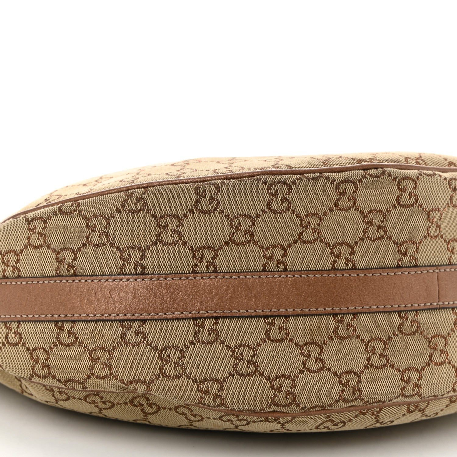Gucci Monogram Medium GG Twins Hobo Bronze 9 of 10
