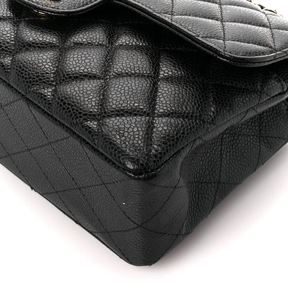 Chanel Caviar Quilted Small Double Flap Black 11 of 11
