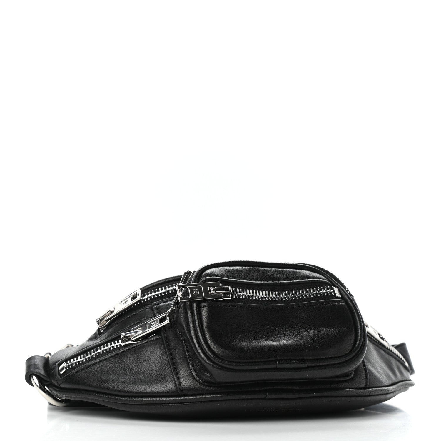 Alexander Wang Lambskin Mini Attica Belt Bag Black 4 of 6