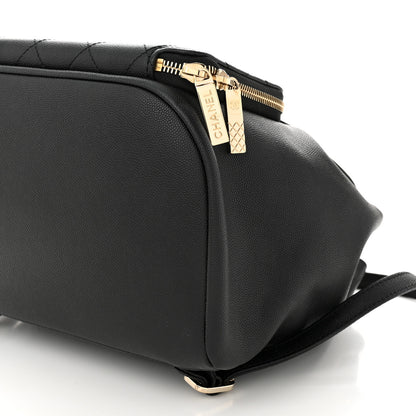 Chanel Caviar Quilted Business Affinity Backpack Black 10 of 12