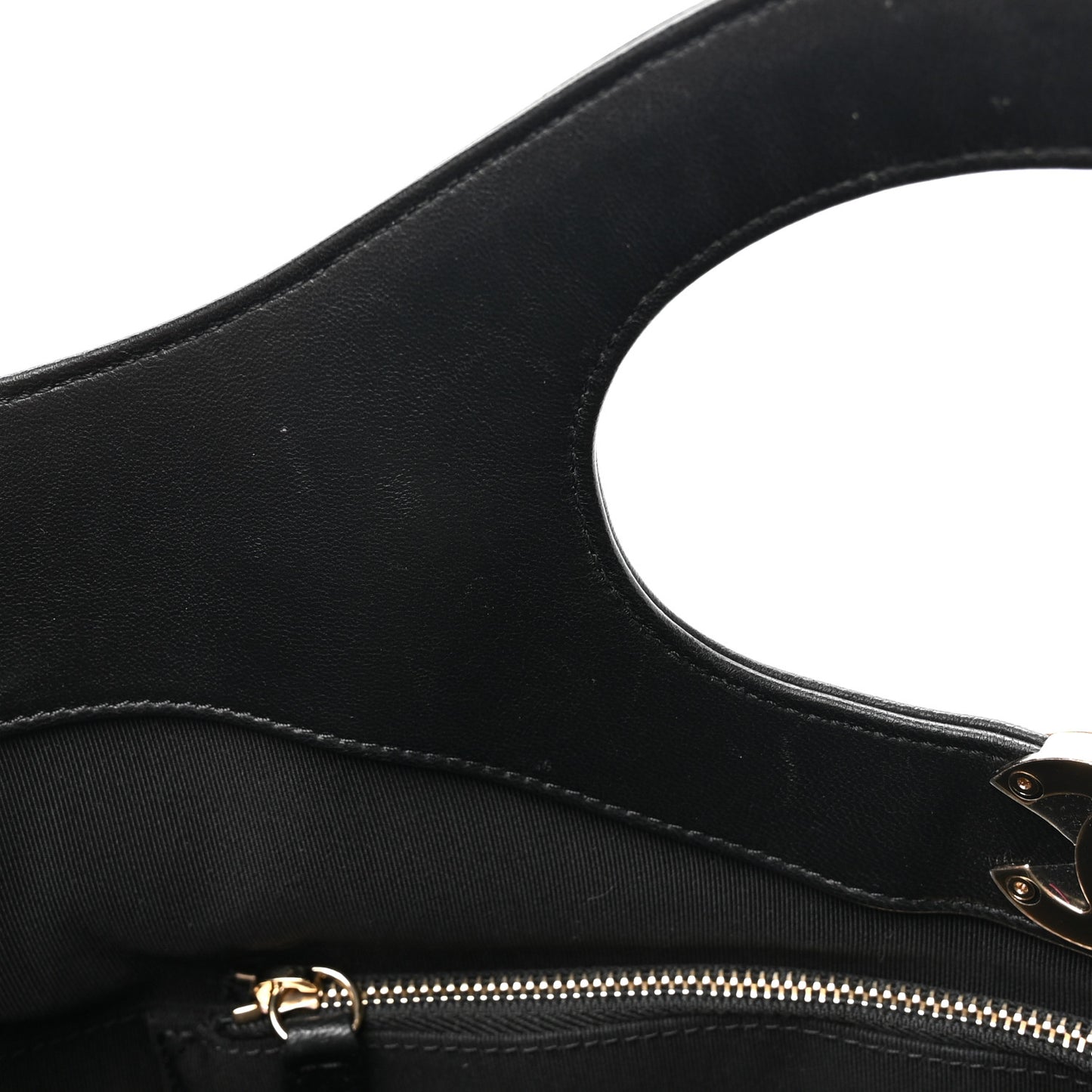 Lambskin Quilted Large 31 Shopping Bag Black