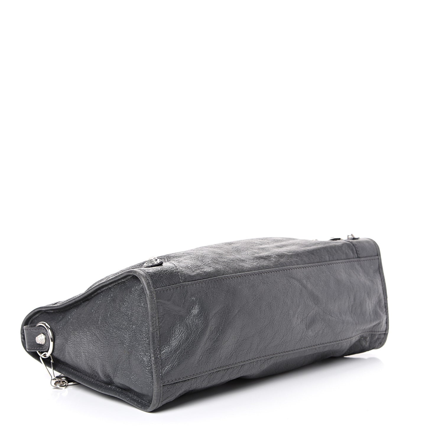 Agneau Giant 12 Silver Hardware City Gris Fossile
