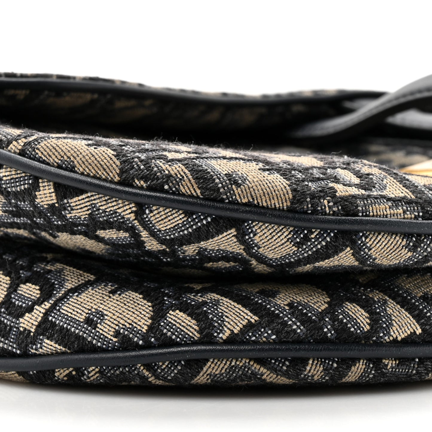 Oblique Saddle Bag Blue