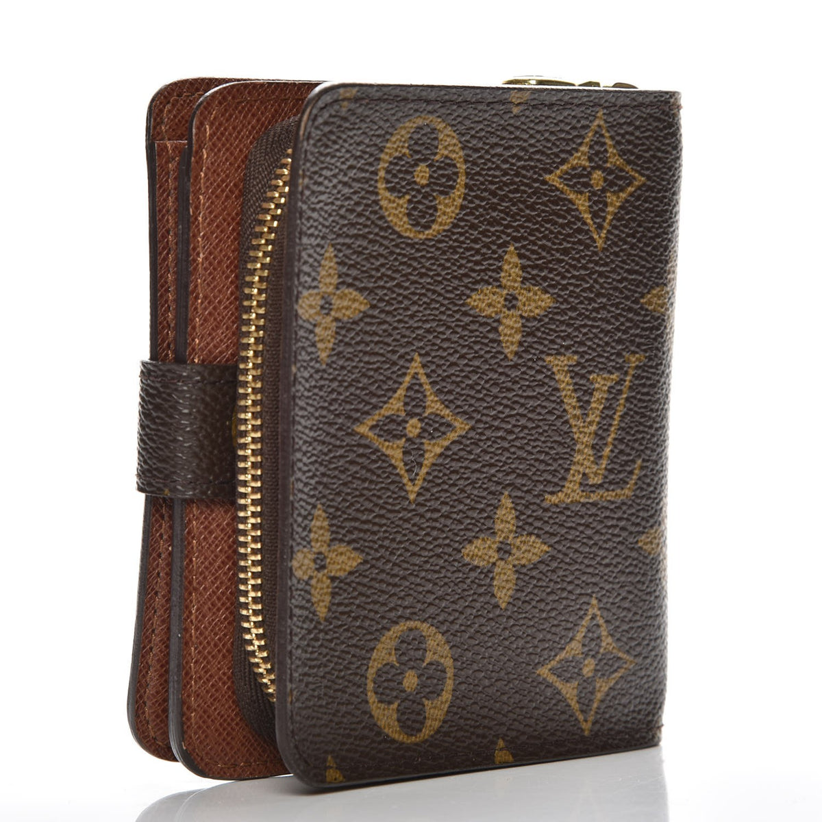 Louis Vuitton Monogram Compact Zippe Zipped Wallet 3 of 8