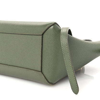 Celine Grained Calfskin Micro Belt Bag Army Green 10 of 12