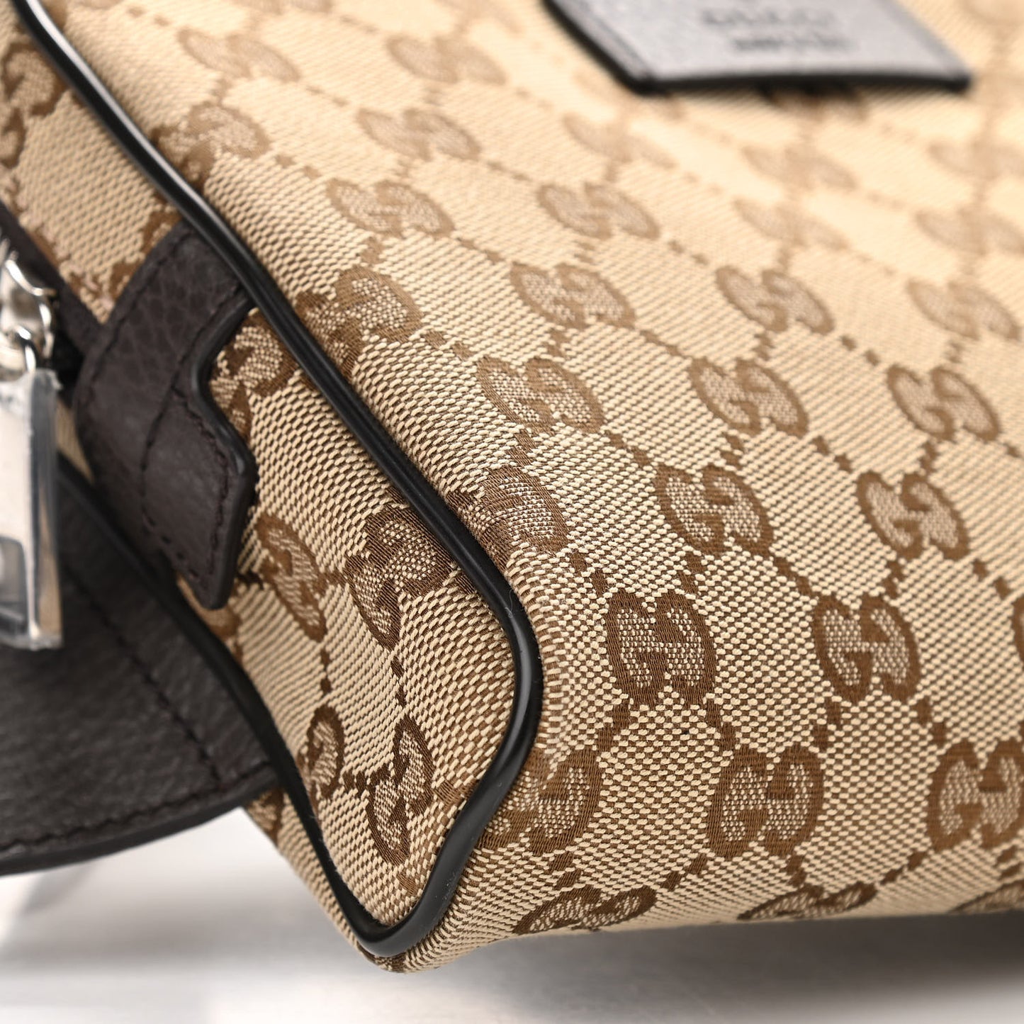 Monogram Belt Bag Dark Brown