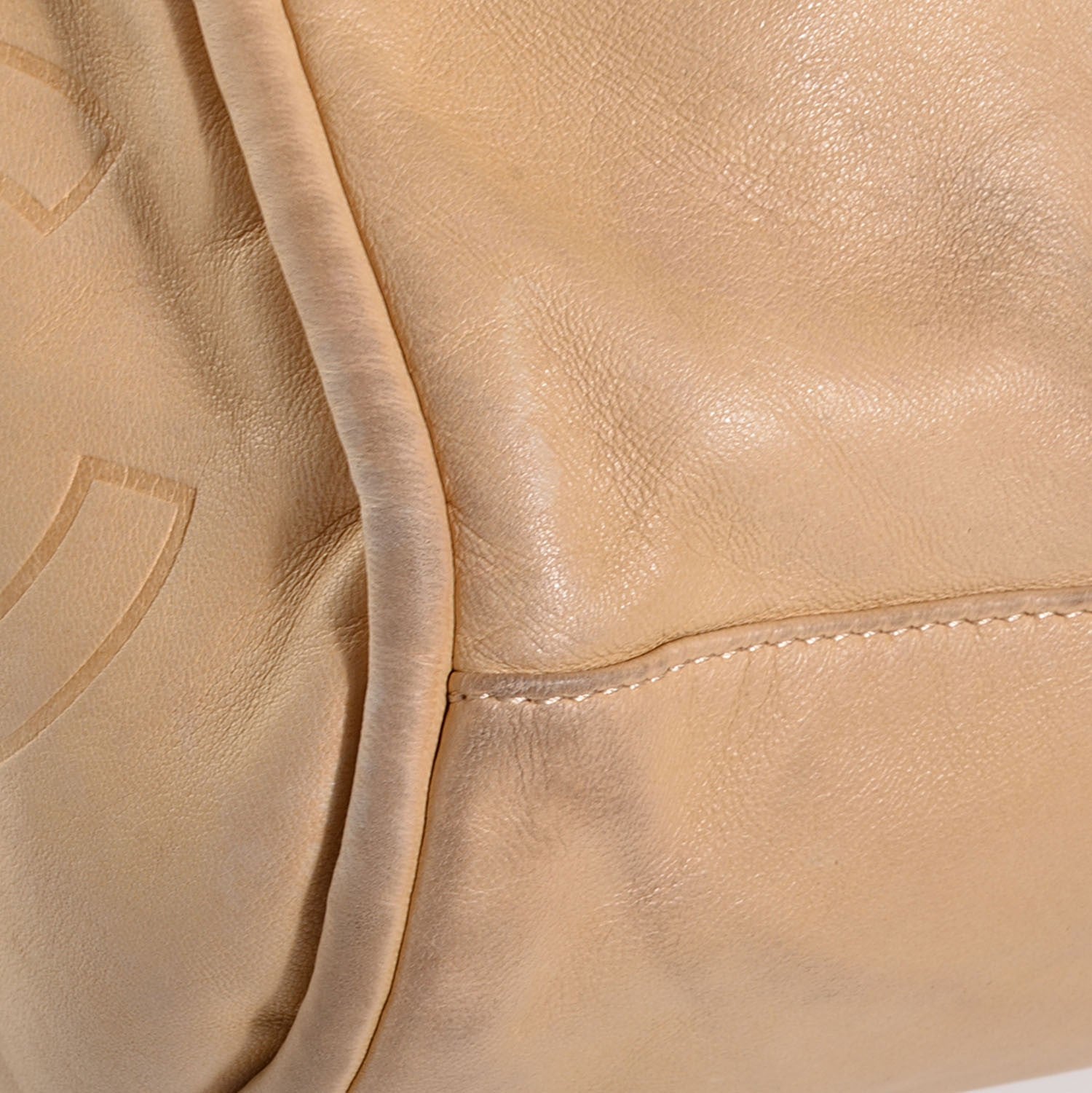 Chanel Lambskin Large Ultimate Soft Tote Beige 8 of 8