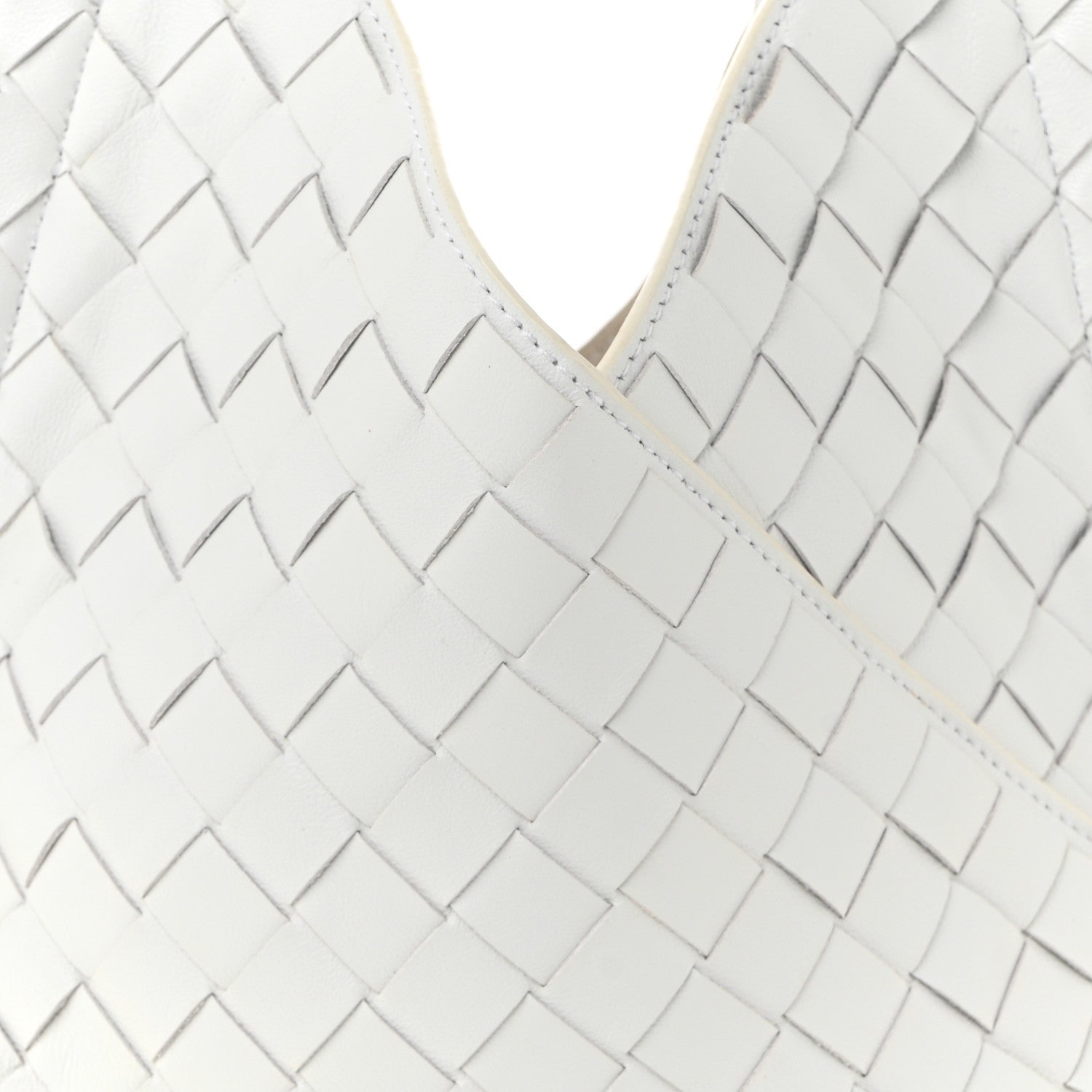 Bottega Veneta Nappa Intrecciato Small Solstice Hobo White 9 of 12