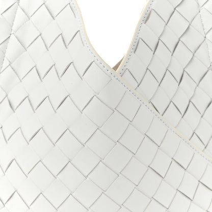 Bottega Veneta Nappa Intrecciato Small Solstice Hobo White 9 of 12