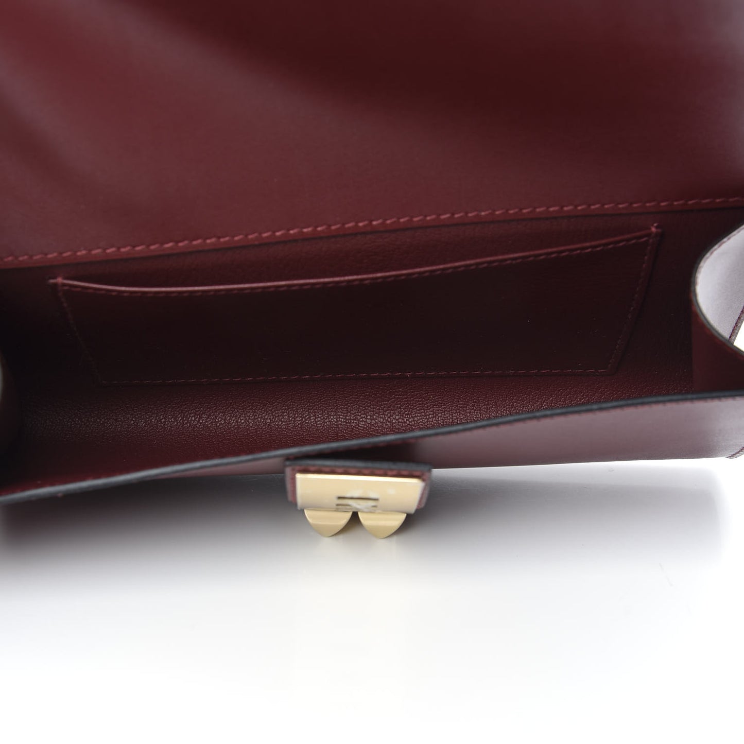 Tadelakt Medor 23 Clutch Rouge H