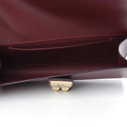 Hermes Tadelakt Medor 23 Clutch Rouge H 5 of 9