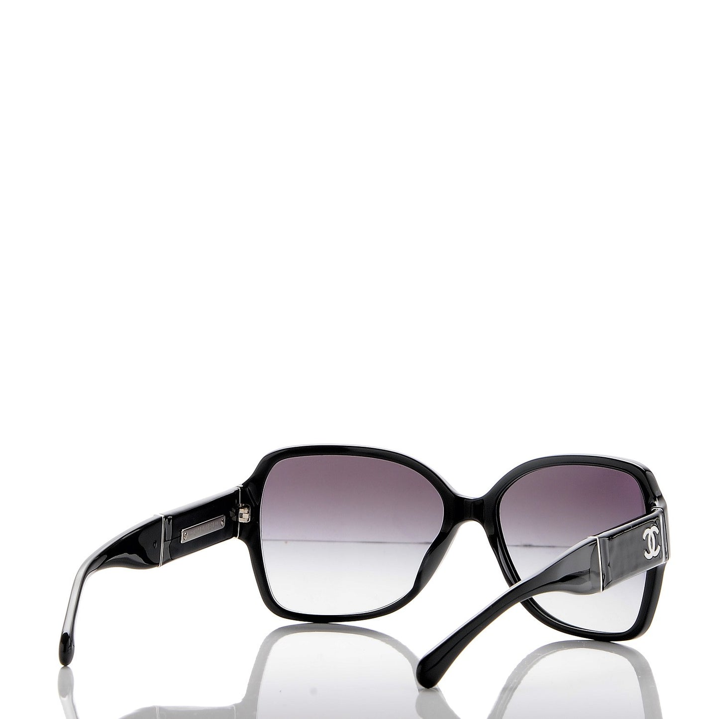 Acetate Square Summer CC Sunglasses 5230-Q-A Black
