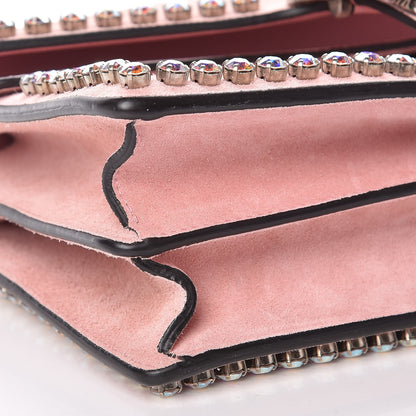 Gucci Suede Crystal Small Dionysus Shoulder Bag Peonia 8 of 9