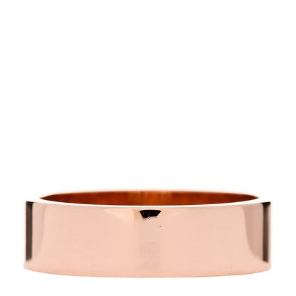 Hermes 18K Rose Gold Diamond PM Kelly Ring 49 5 3 of 5