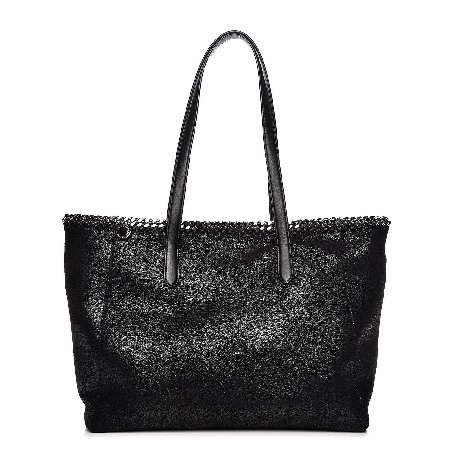 Shaggy Deer Falabella East West Shopper Tote Black