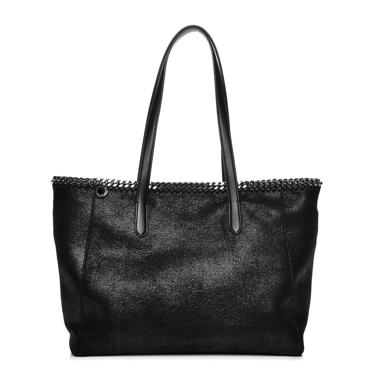 Stella McCartney Shaggy Deer Falabella East West Shopper Tote Black 1 of 7