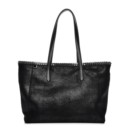 Stella McCartney Shaggy Deer Falabella East West Shopper Tote Black 1 of 7