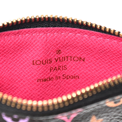 Louis Vuitton Monogram Multicolor Key Pouch Black Grenade 6 of 15