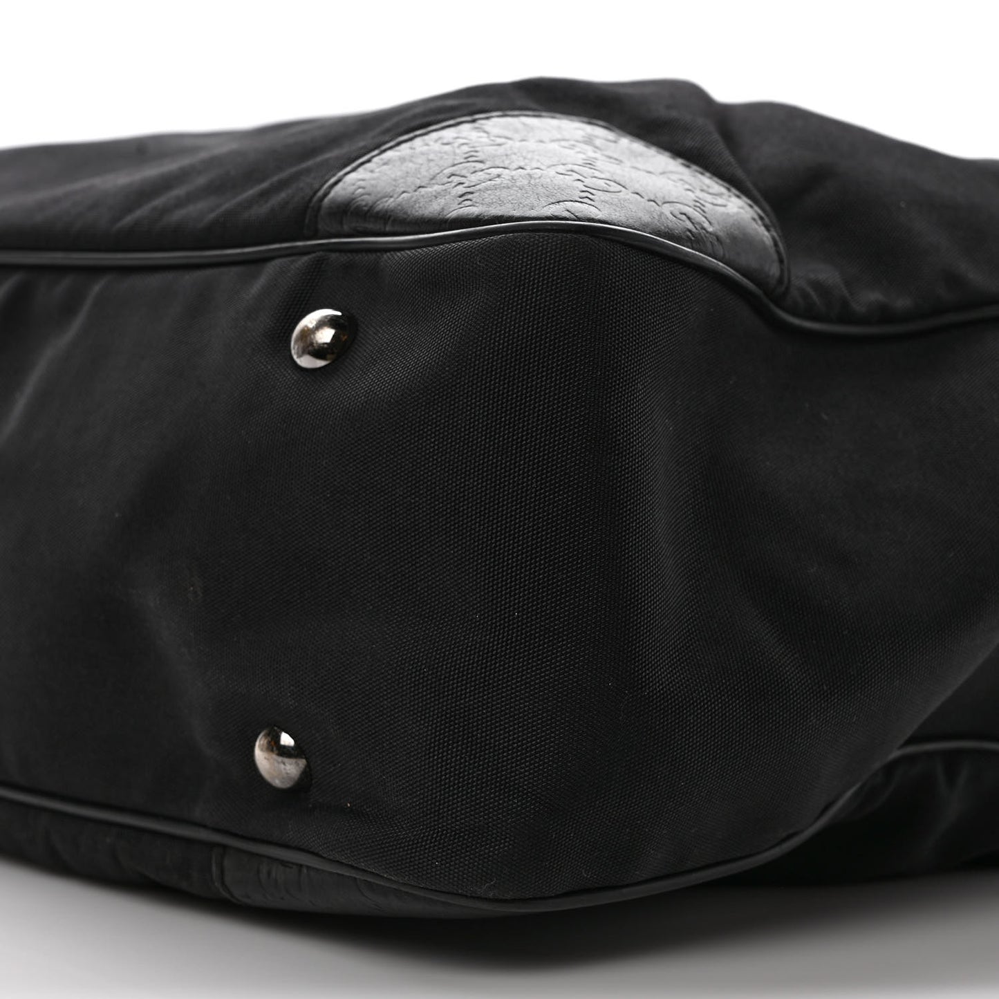Guccissima Nylon Briefcase Black