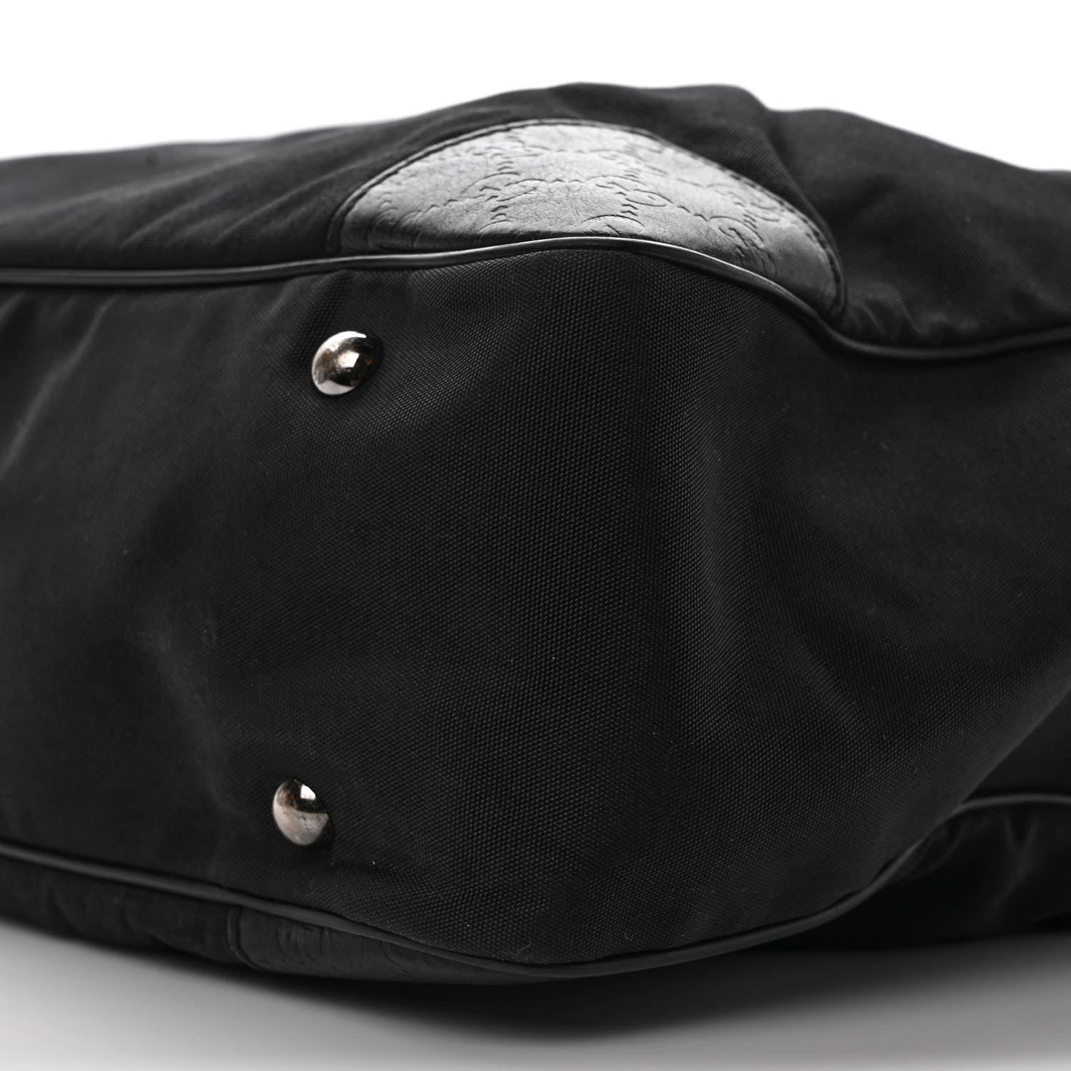 Gucci Guccissima Nylon Briefcase Black 9 of 12