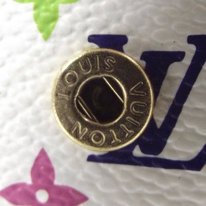 Louis Vuitton Monogram Multicolor Small Ring Agenda Cover White 7 of 9