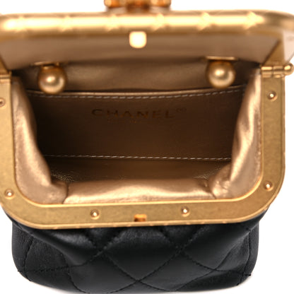 Chanel Lambskin Quilted Small My Crush Bag Black 4 of 10