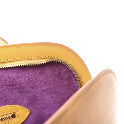 Louis Vuitton Epi Lussac Tassil Yellow 8 of 10