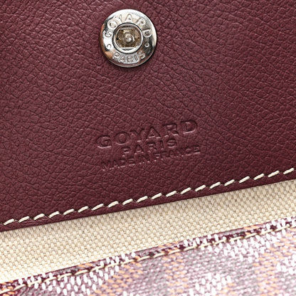 Goyard Goyardine Boheme Hobo Burgundy 7 of 11