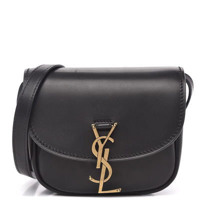 Saint Laurent Smooth Calfskin Mini Classic Monogram Kaia Satchel Black 1 of 8