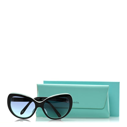 Tiffany Acetate Round 1837 Sunglasses TF4122-F  Black Blue 8 of 8