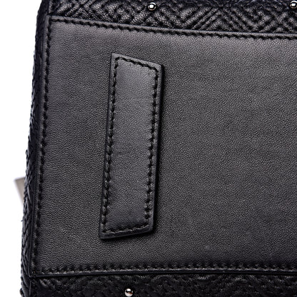 Givenchy Lambskin Logo Embossed Small Studded Antigona Black 12 of 14