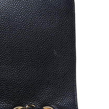 Chanel Caviar Quilted Jumbo Single Flap Black 13 of 15