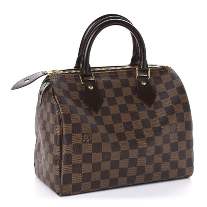 Louis Vuitton Damier Ebene Speedy 25 3 of 10