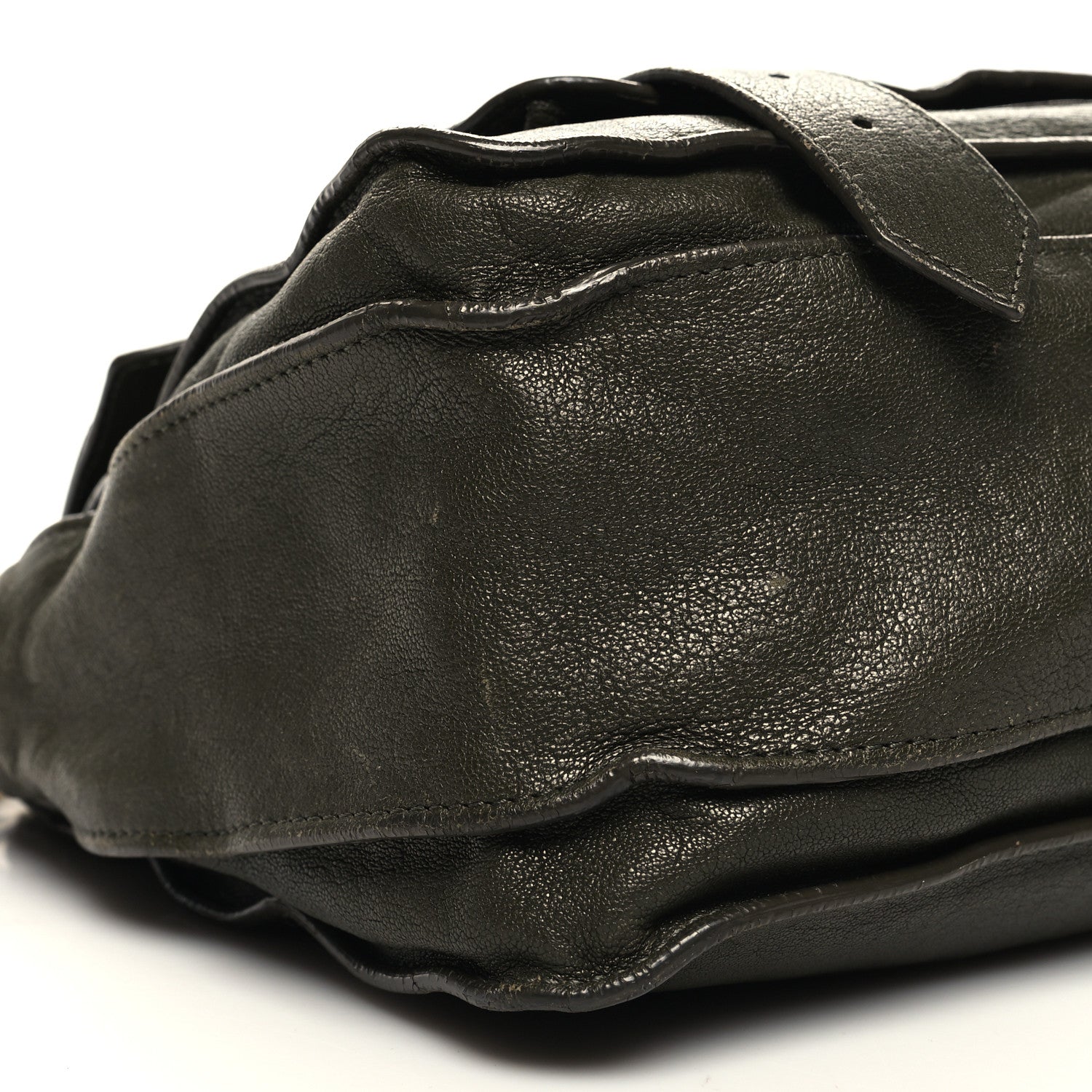 Proenza Schouler Lambskin Medium PS1 Satchel Military 9 of 14