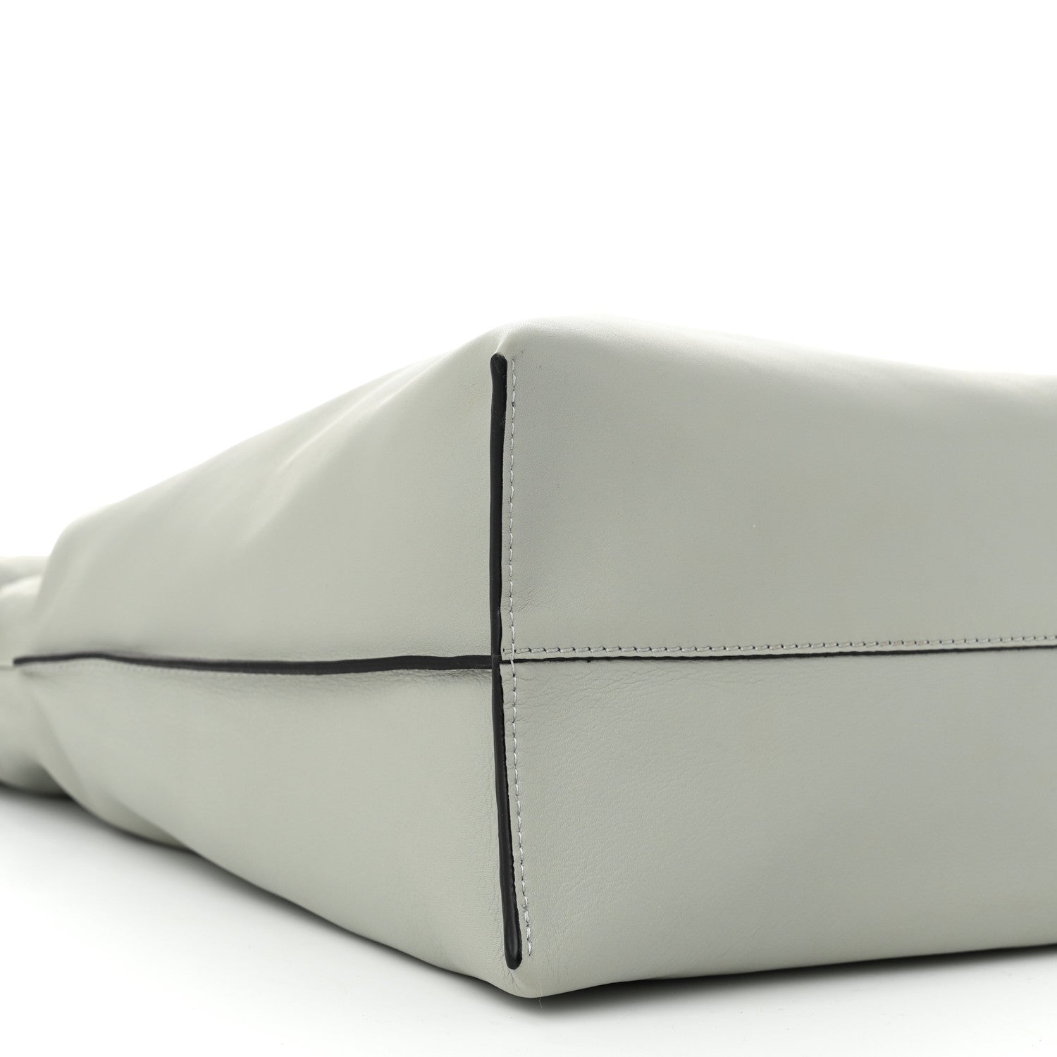 Loewe Calfskin Large Flamenco Knot Bag Grey 8 of 9