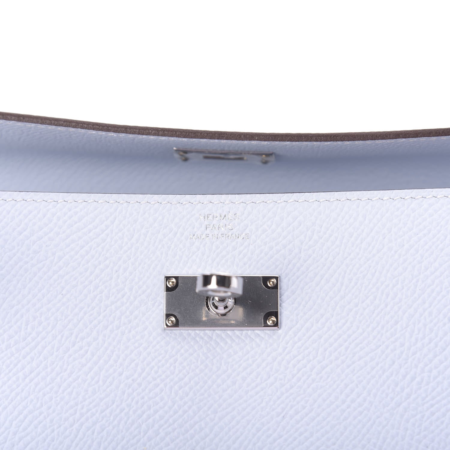 Hermes Epsom Kelly Wallet To Go Bleu Brume 8 of 10