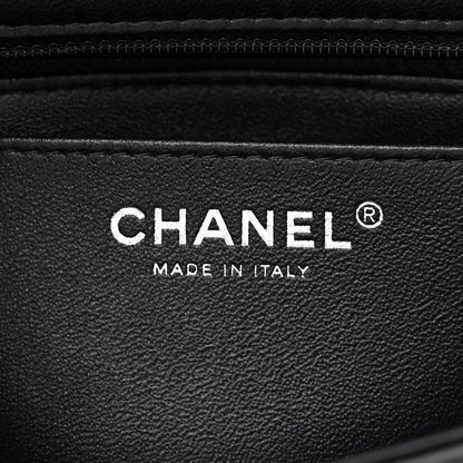 Chanel Lambskin Quilted Mini Rectangular Flap Black 6 of 10