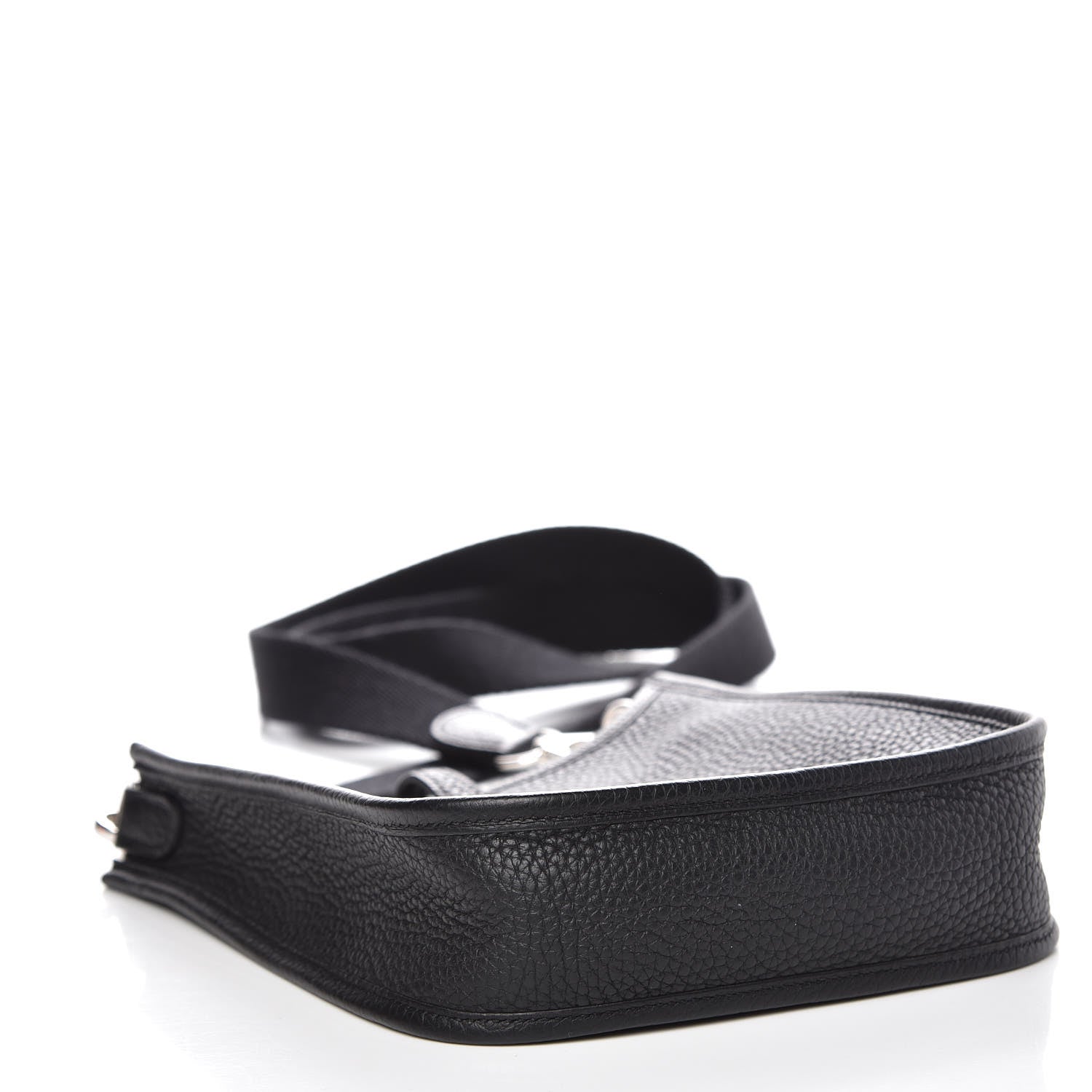 Hermes Taurillon Clemence Evelyne TPM Black 4 of 10