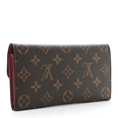 Louis Vuitton Monogram Emilie Wallet Fuchsia 4 of 8