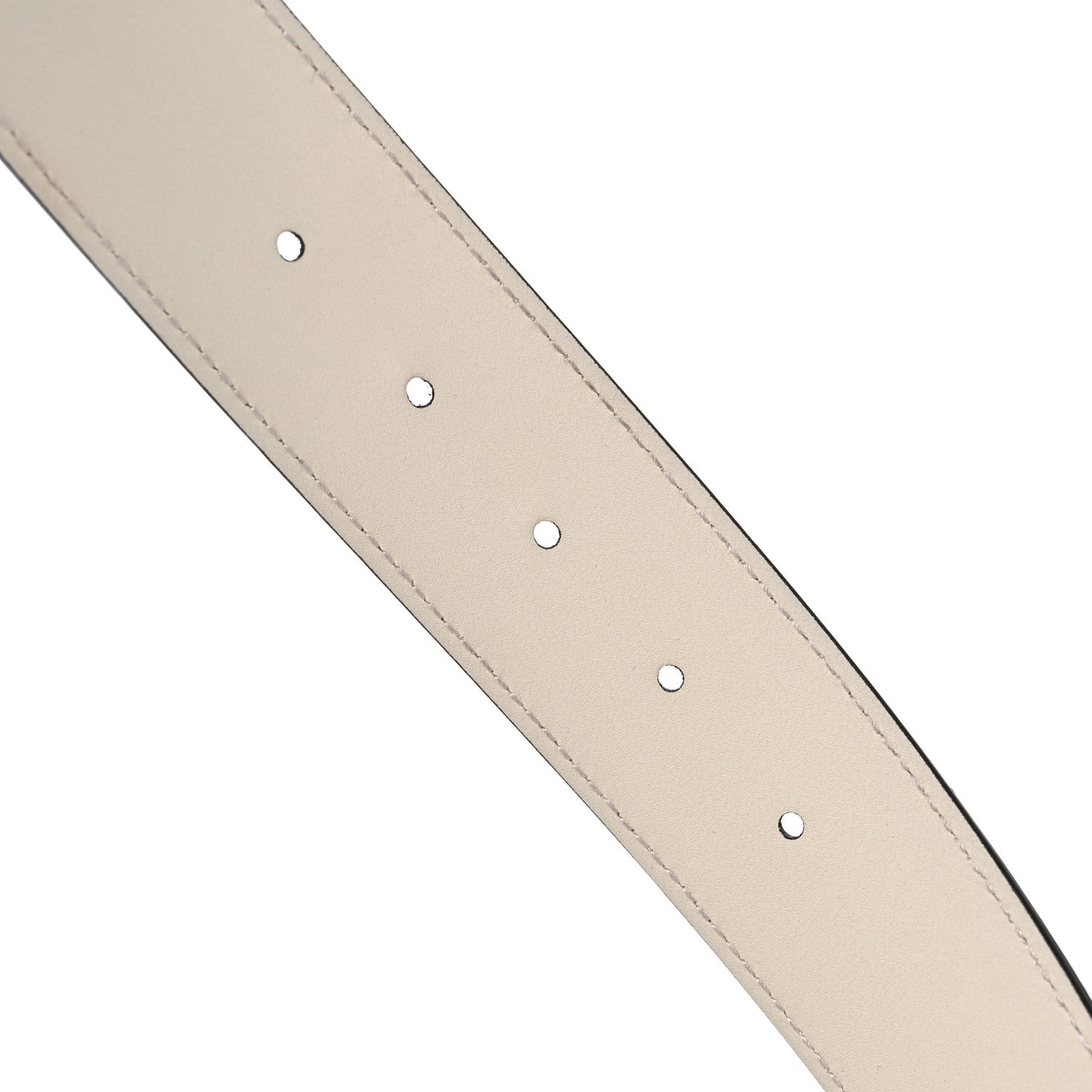 Gucci Calfskin Double G 40mm Belt 95 38 Mystic White 7 of 9