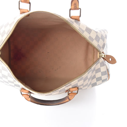 Louis Vuitton Damier Azur Speedy 35 5 of 16