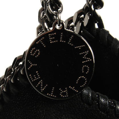 Stella McCartney Faux Leather Shaggy Deer Falabella Big Tote Black 9 of 9
