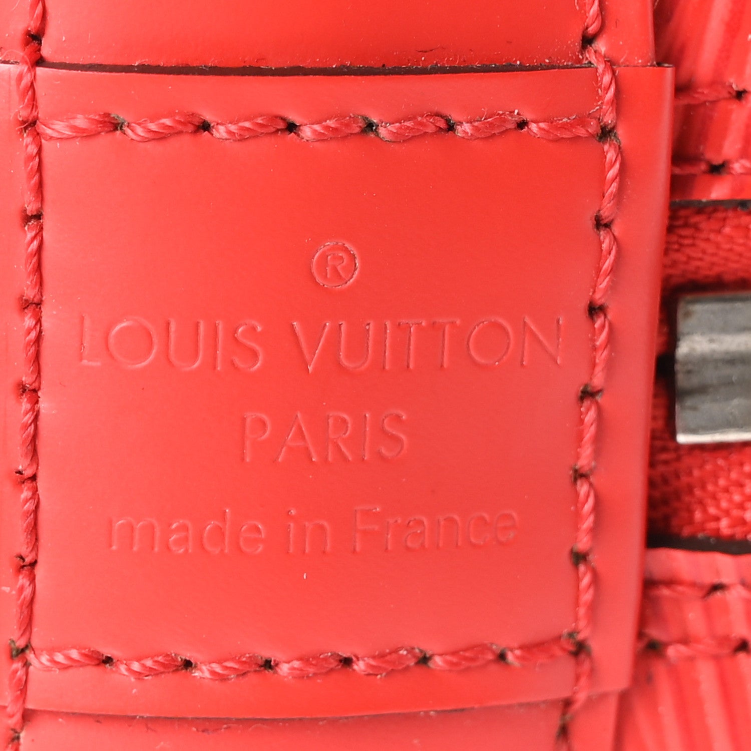 Louis Vuitton Epi Alma PM Coquelicot 6 of 9