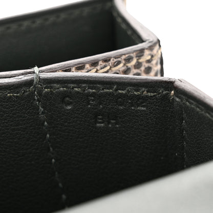 Hermes Lizard Mosaique Au 24-17 Ombre Vert Fonce 7 of 10