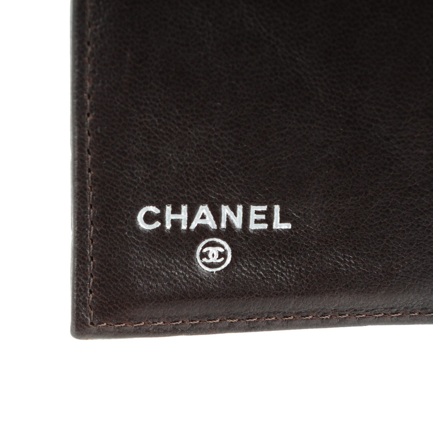 Chanel Lambskin Quilted Reissue Long Flap Wallet Dark Brown 6 of 8
