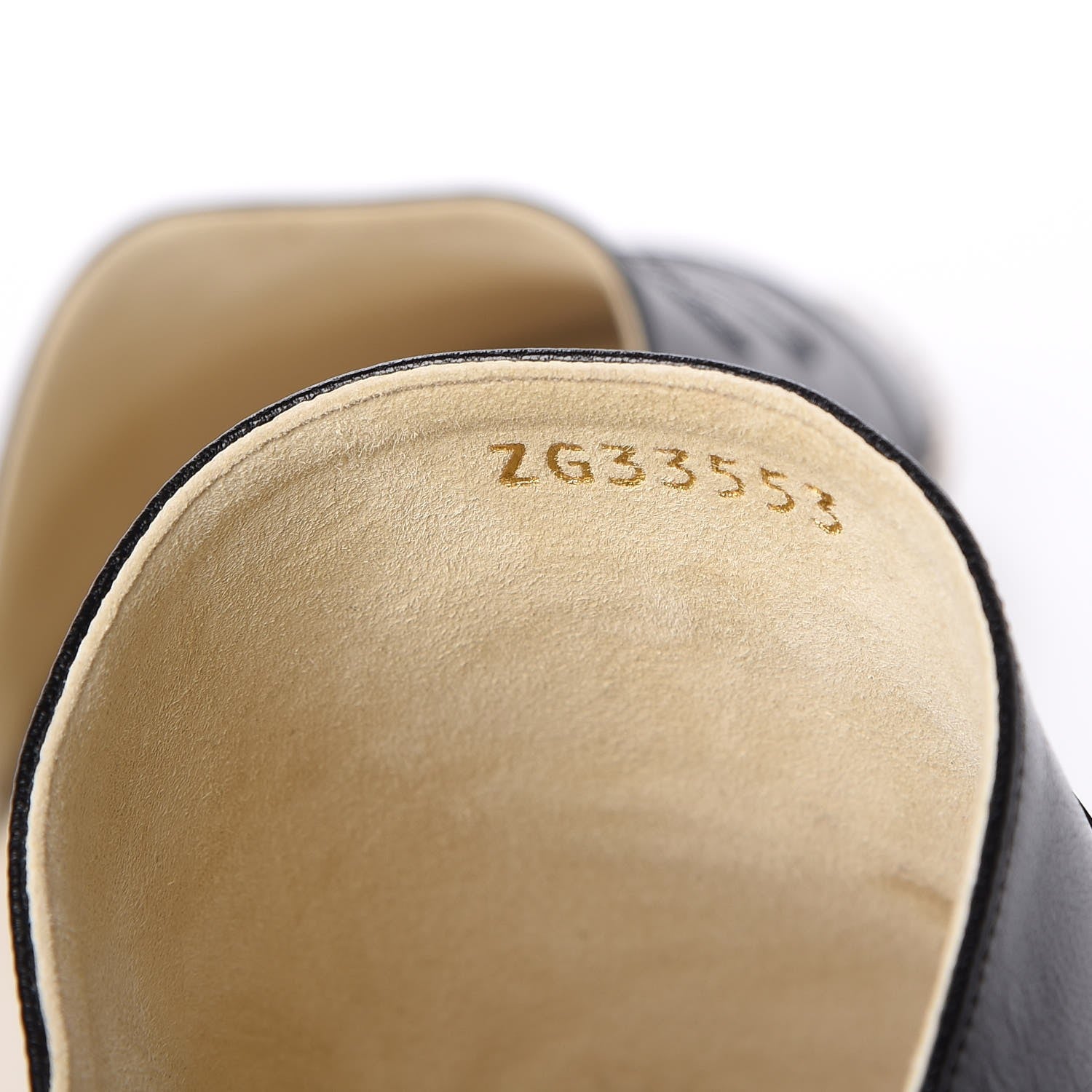 Chanel Iridescent Goatskin Patent CC Espadrille Mules 42 Black 6 of 9
