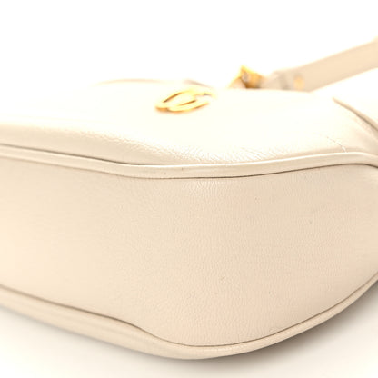 Gucci Goatskin Small Aphrodite Shoulder Bag Mystic White 9 of 9