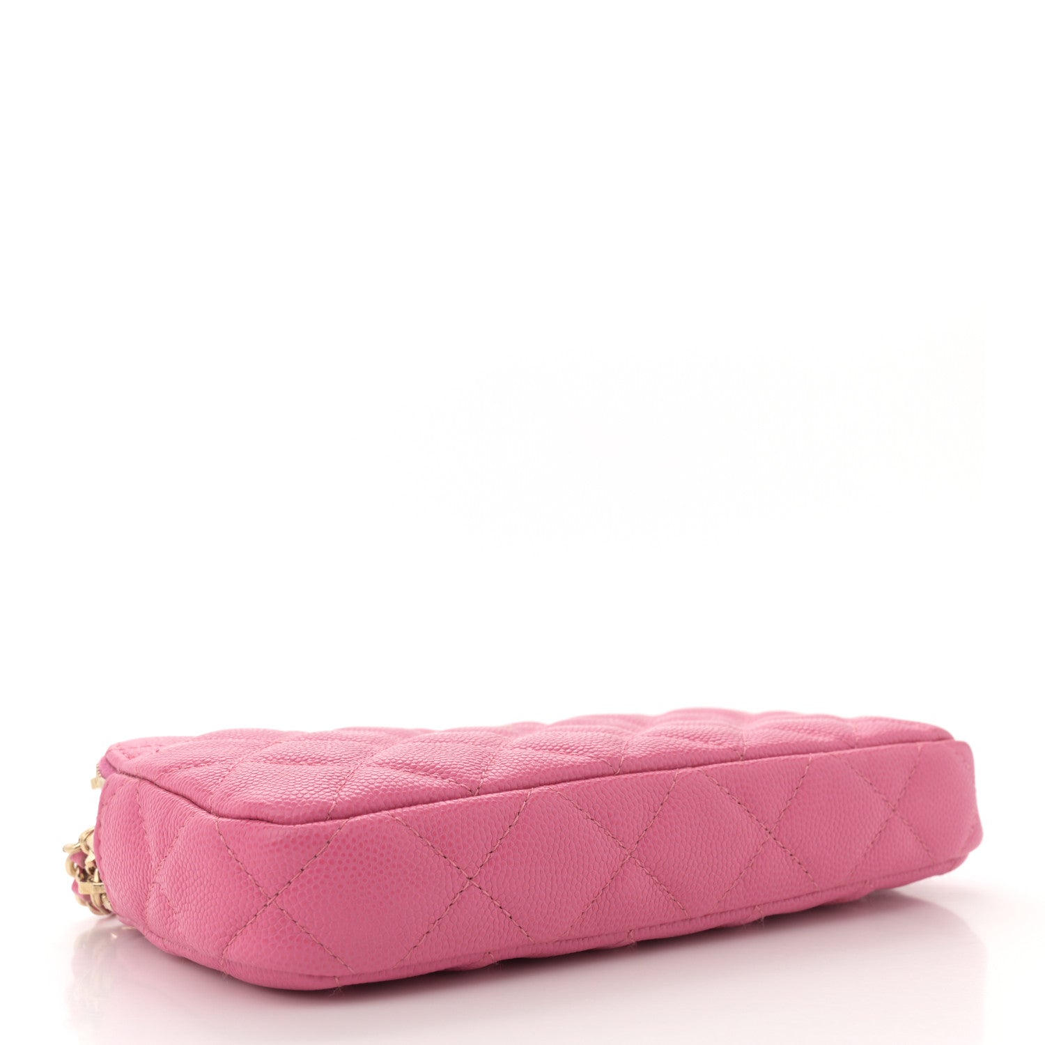 Chanel Caviar Quilted Small Clutch With Chain Pink 4 of 11