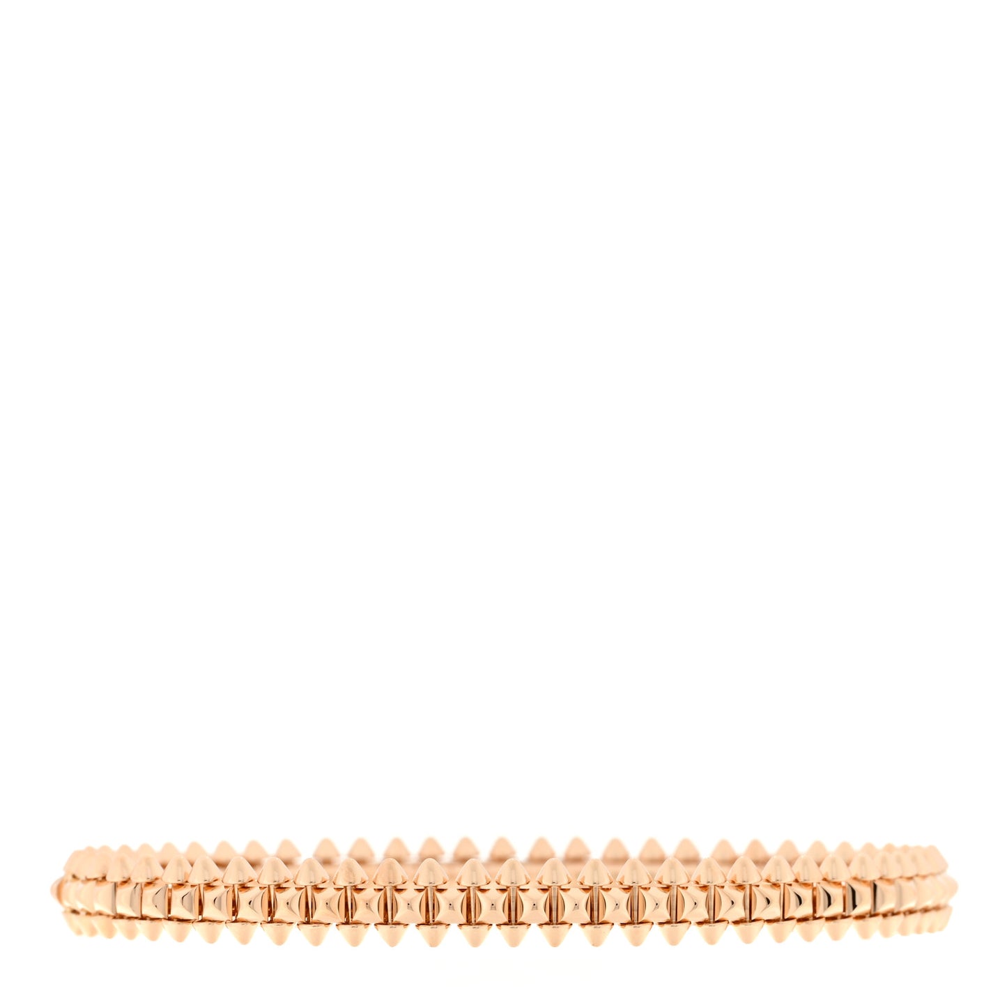 18K Pink Gold Medium Clash De Cartier Bracelet 17